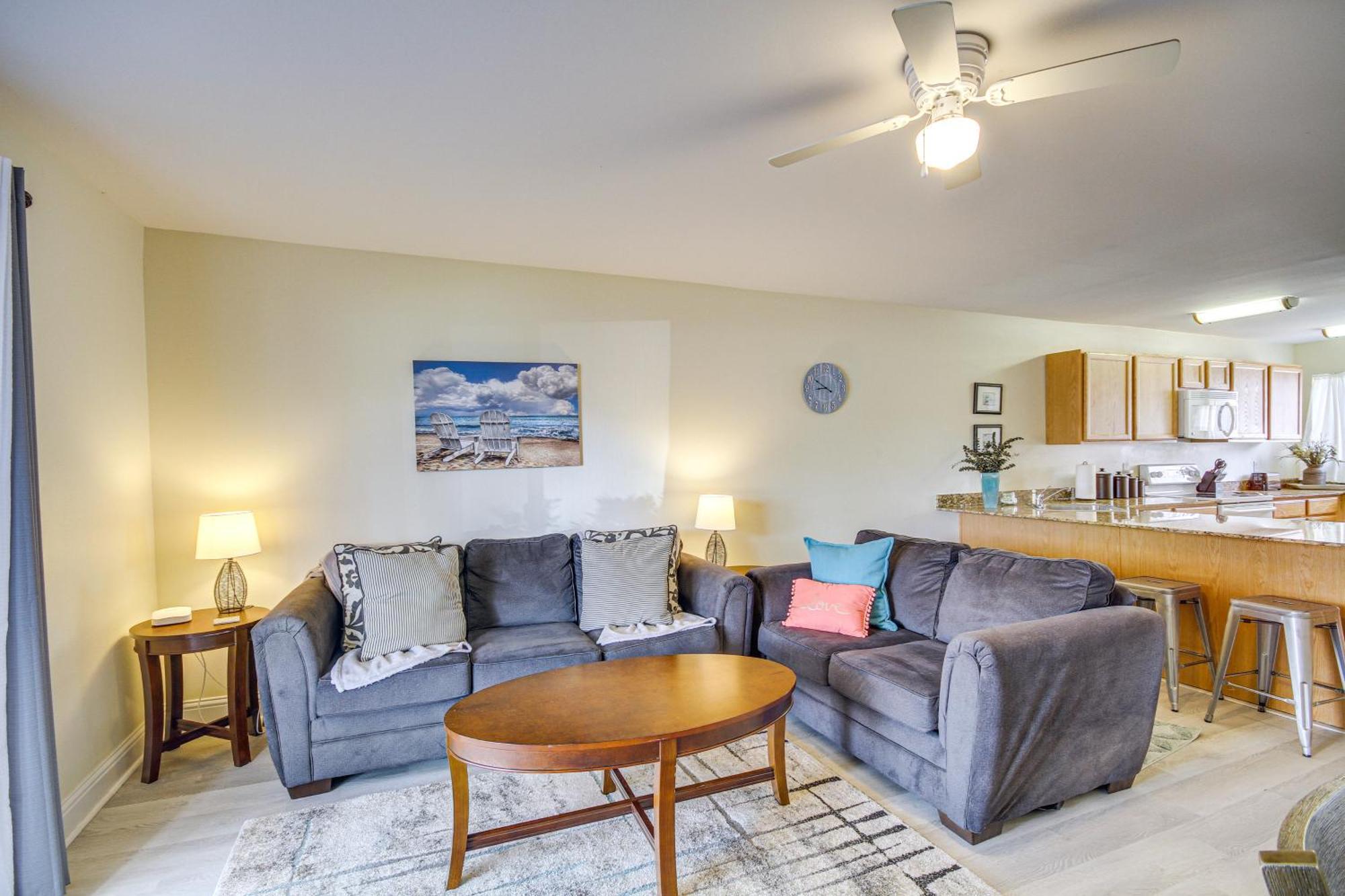 Airy Biloxi Condo With Patio Walk To Beach! Экстерьер фото